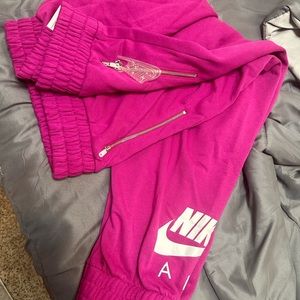 Nike hot pink 2x sweatpants